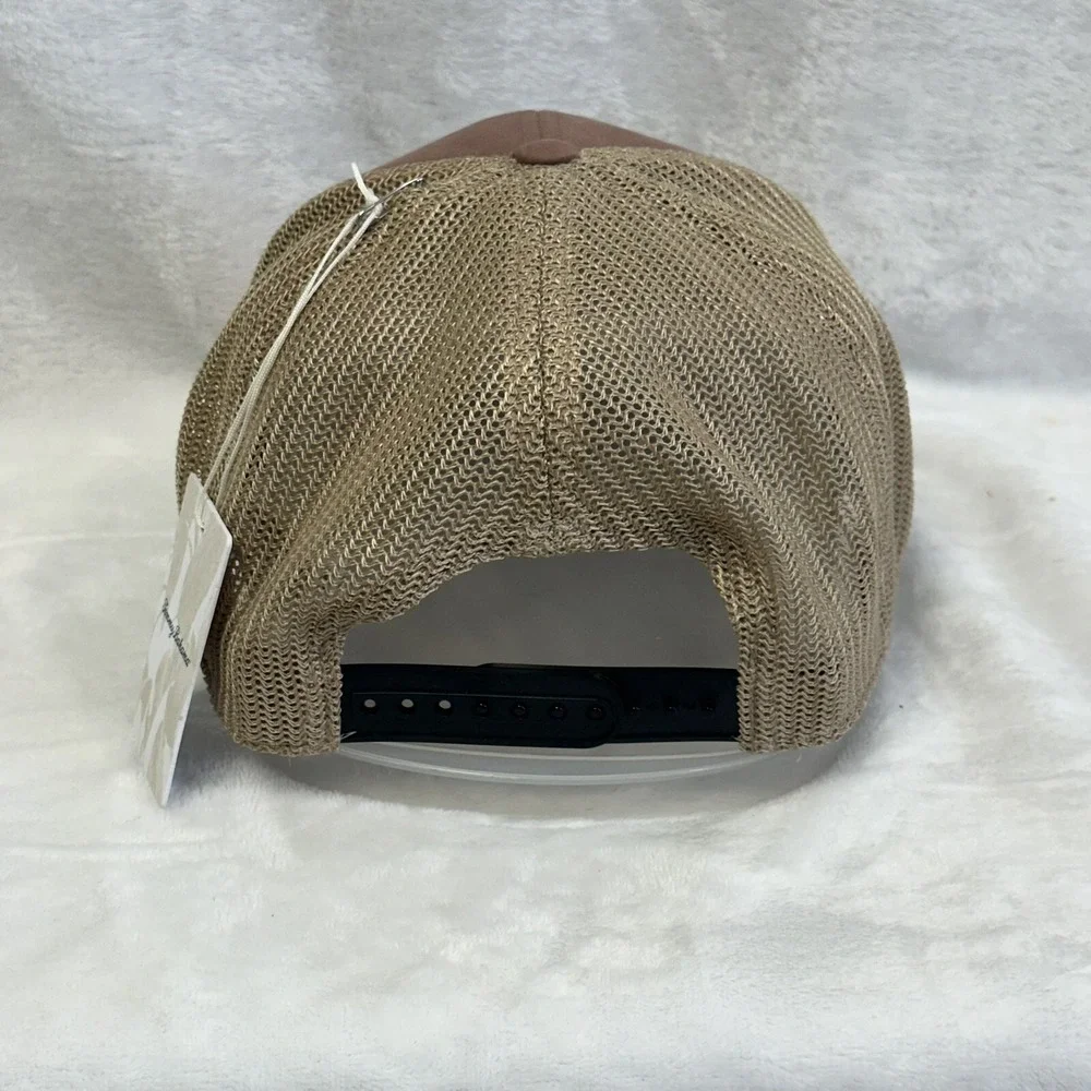 Tommy Bahama Men's‎ Trucker Golf Hat Adjustable NWT SnapBack OSFA Rose Khaki